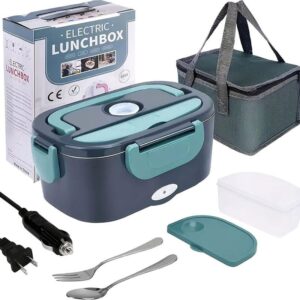 Smart Home & Kitchen Gadgets 2 Portable Electric Lunch Box: Keep Your Food Warm Anywhere