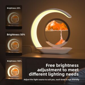 Wireless Charging Flow Sand Table Lamp